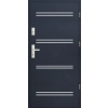 Drzwi antywłamaniowe zewnętrzne A10 INOX 55 mm RC2 - RC4 - Antracyt